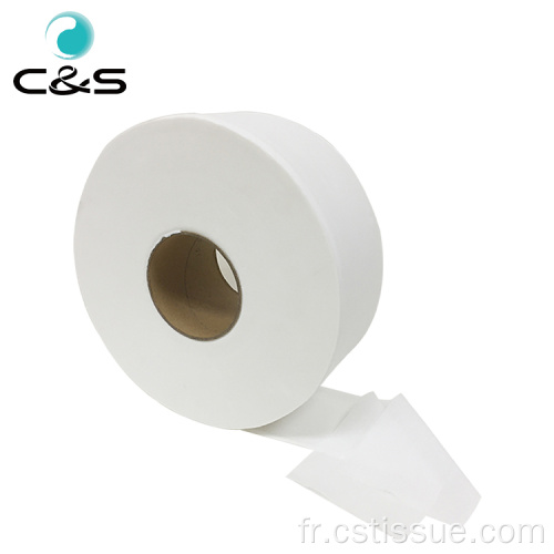 Toilet 2 pli 220 mètres de tissu rouleau jumbo